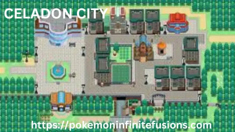 The Celadon city is shown in pokemon infinite fusion.