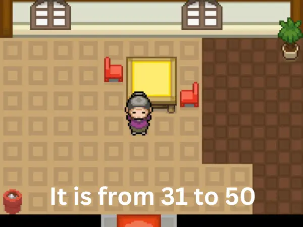 This image is showing karma level from 31 to 50 in the game.