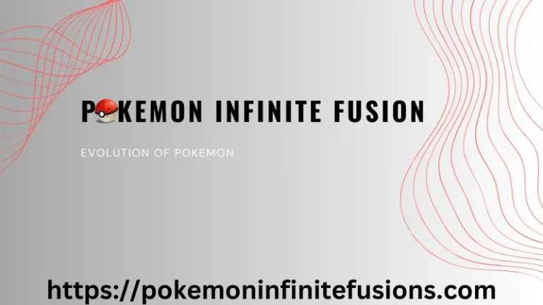 With grey background and title evolution of pokemon is shown in the image.