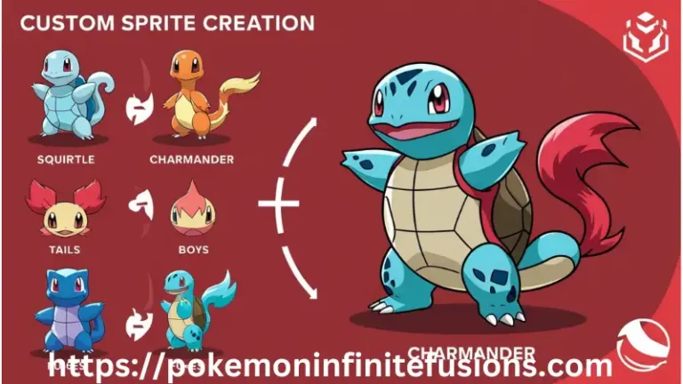 The custom sprites in infinite fusion is shown in the image.