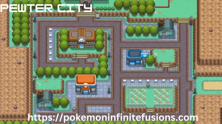 It is pewter city image in pokemon infinite fusion.