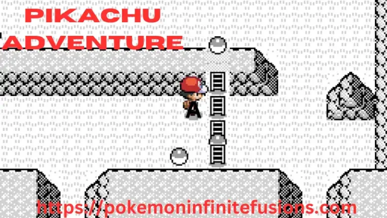The Pikachu adventure in pokemon infinite fusion is shown in the image.