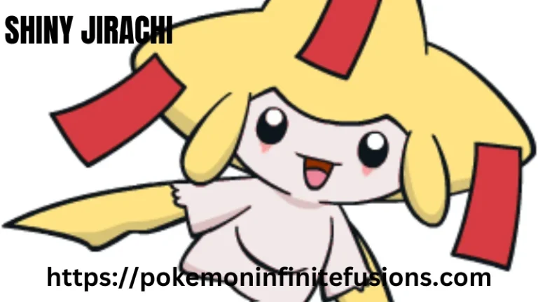 The shiny jirachi pokemon is shown.