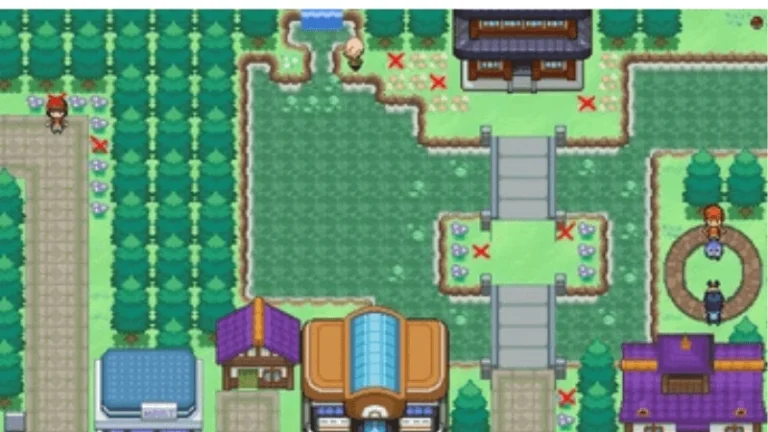 It is Ilex Forest image in pokemon infinite fusion.